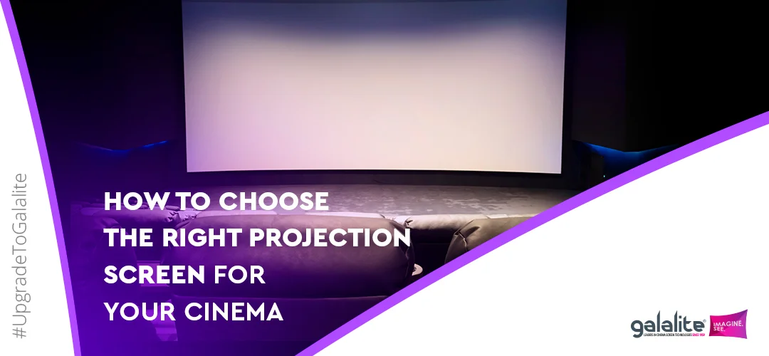 Projector Screens Sizes - All about Theatre screen Size, Types & Setup