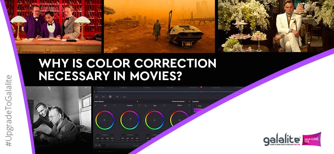 Color correction in movies