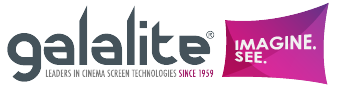 Galalite Screens logo – leading cinema screen manufacturer
