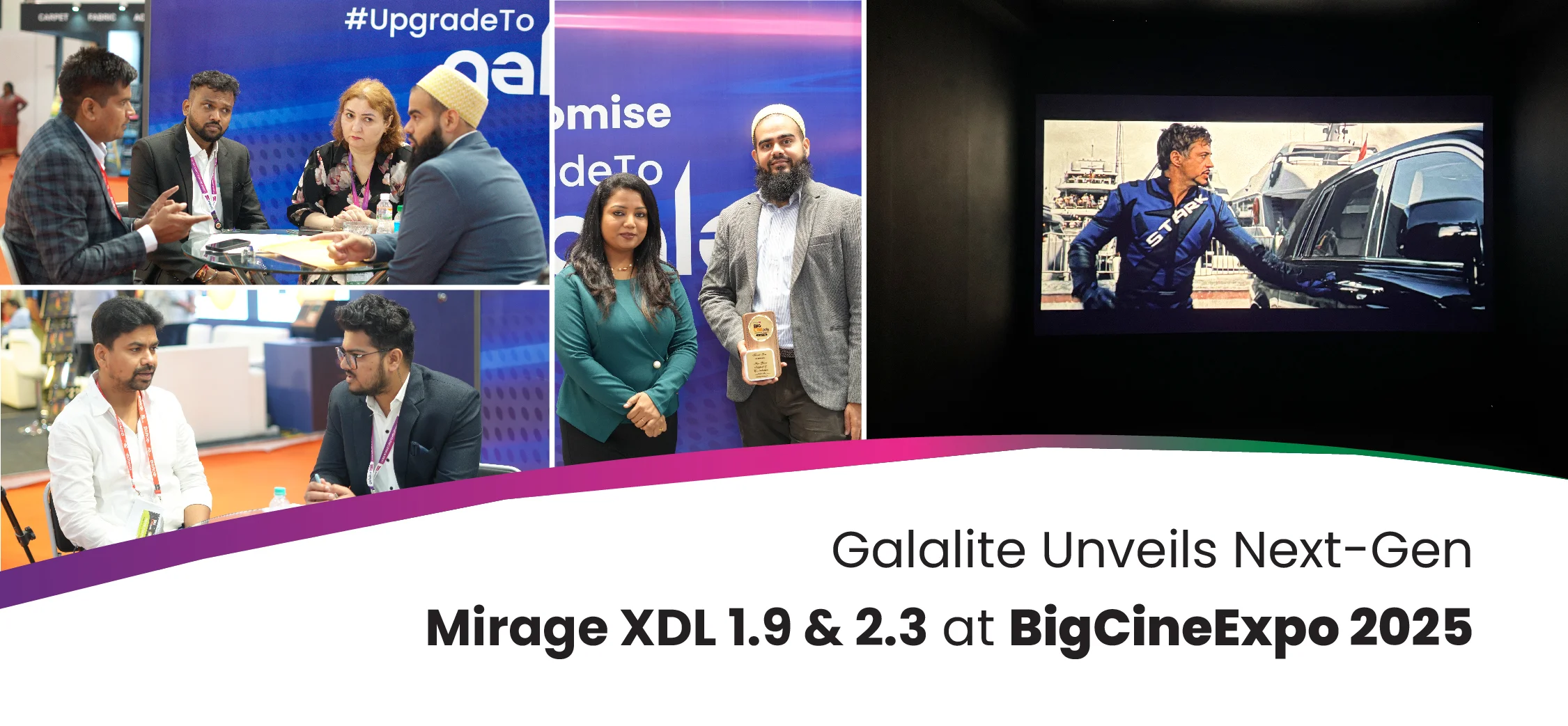 Galalite Unveils Mirage XDL 1.9 & 2.3 at BigCineExpo 2025